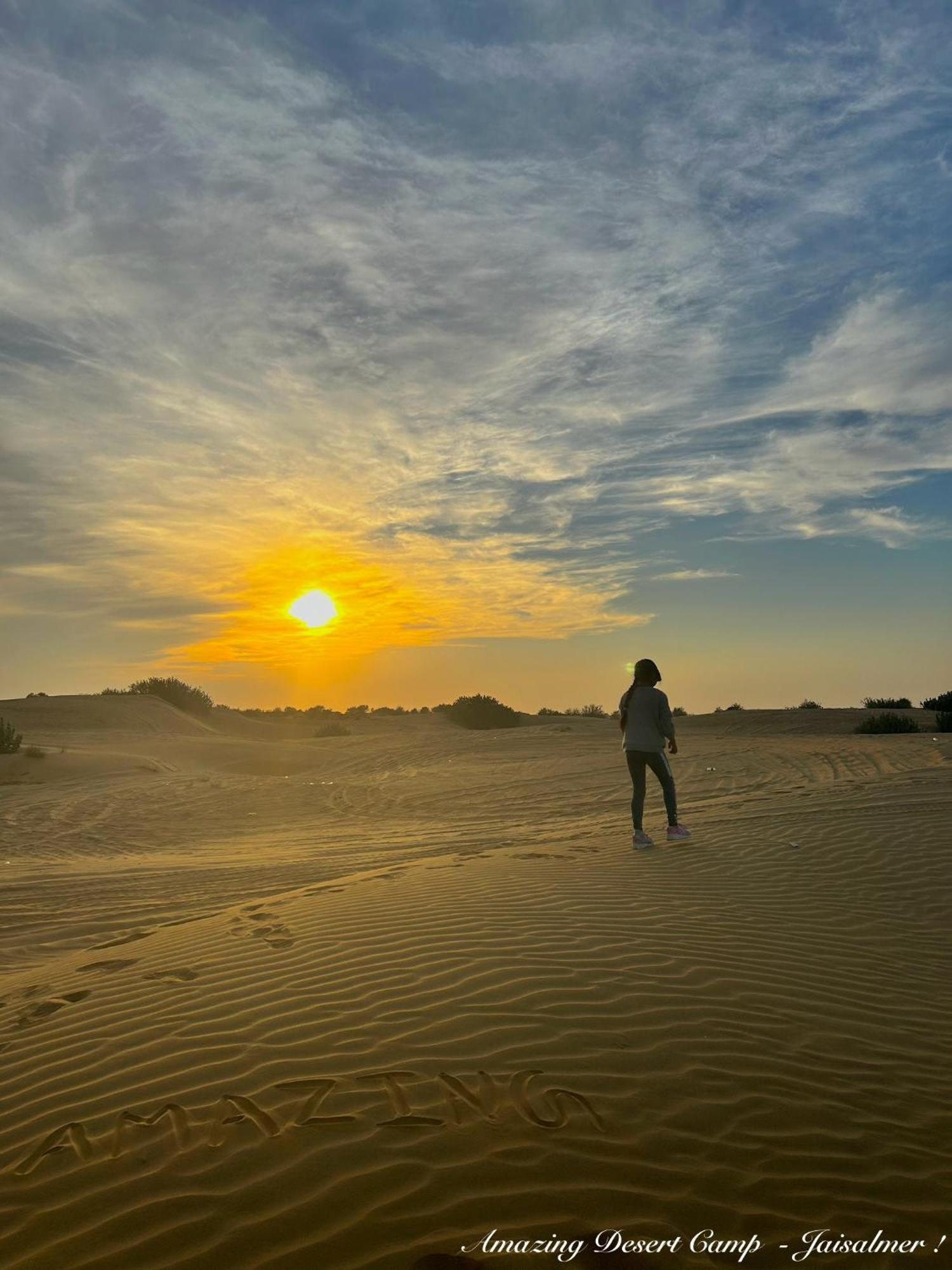 מלון ג'איסלמר Amazing Desert Camp מראה חיצוני תמונה